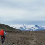 Climbing The Iceland In Mountains