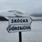 Skogar And Porsmork Sign Boards