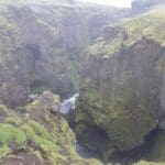 Beautiful Iceland Mountains Top View