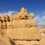 Hoodoo Rock Formations In Bryce Canyon, Utah