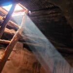 Ladder In Native American Kiva Structure