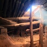 Ladder In American Kiva Structure